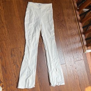 Alo flared split leg pant